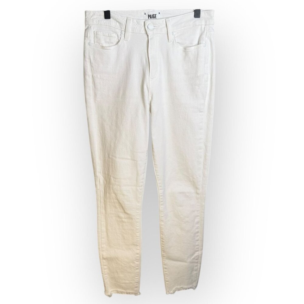 Paige White Hoxton Ankle Jean 28‎